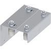 FAC accessori cancelli Piastra guida cancello regolabile zincata 4 olive FAC 212L - VA3204.N34