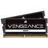 Corsair CMSX64GX5M2A4800C40 Vengeance 64GB Kit 2x32GB SoDDR5 4800MHz CL40