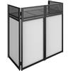 Vonyx DB4 Pro DJ Booth System 1.1m Lycra Stazione consolle perforata pieghevole