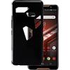 MILEGAO Custodia ultra sottile per Asus ROG Phone ZS600KL, custodia per telefono in silicone morbido gel da 6 pollici (nero)