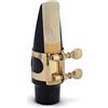 Drfeify Bocchino per Sassofono Contralto, Accessori Essenziali 5 in 1 con ABS, Legatura Metallo e Custodia per Custom Ance e Pad Sax Alto