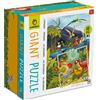 Ludattica - Giant puzzle 48 Maxi pezzi - I dinosauri