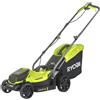 RYOBI OLM1833B - TOSAERBA SILENZIOSO CON TAGLIO A 33 CM E SACCO DI RACCOLTA 35 LT 18V - SENZA BATTERIA - RYOBI