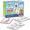 Learning Resources- Set, Impara 1 Numberblocks, contare, 20 didattici in Una Confezione, Puzzle a 3 Pezzi, dai 3 Anni in avanti, Multicolore, HM95401-UK