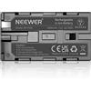 NEEWER Batteria al Litio Ricaricabile 7,2V 2600mAh in Sostituzione di Sony NP-F550/570/530, Compatibile con Sony HandyCams,altri Illuminatori LED On-Camera Video che utilizzano batterie NP-F550