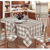 Confezioni Giuliana - Copritavolo tovaglia jacquard cucina tirolese DAMA Biscotto 100% Cotone Made in Italy - 150x240