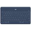 Logitech Keys-To-Go Tastiera Bluetooth, Layout Scandinavo QWERTY - Azul