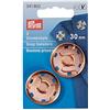 Prym - Ottone Rosa Oro (30mm) Cucire Fissanti a Scatto - 2 Pezzi