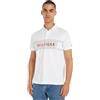Tommy Hilfiger Maglietta Polo Maniche Corte Uomo RBW Regular Fit, Bianco (White), S