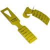No Brand Etichette detectabili - con foro - 5 x 27,9 cm - giallo - rotolo da 500 etichette (unità vendita 1 pz.)