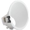 Faretto da Incasso Rotondo Policarbonato Foro Ø85mm Luce Asimmetrica per GU10