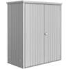 Biohort Armadio per attrezzi biohort misura 150 argento metallizzato 155x83x182,5 cm - 34010