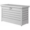 Biohort Baule da esterno impermeabile biohort 100 in acciaio zincato argento metallizzato 195 lt 101x46x61 cm - cod. 64010