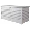 Biohort Baule da esterno impermeabile biohort 160 in acciaio zincato argento metallizzato 830 lt 160x79x83 cm - cod. 64060