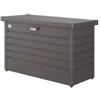 Biohort Baule da esterno impermeabile biohort 100 in acciaio zincato grigio scuro metallizzato 195 lt 101x46x61 cm - cod. 65010