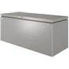 Biohort Baule da esterno impermeabile biohort loungebox 200 in acciaio zincato grigio quarzo metallizzato 1400 lt 199x80x81 cm - cod. 68075