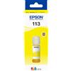 EPSON RICARICA INCHIOSTRO ORIGINALE 113 GIALLO PIGMENTATO PER EPSON ECOTANK 70 ml - EPSON - C13T06B440