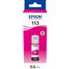 EPSON RICARICA INCHIOSTRO ORIGINALE 113 MAGENTA PIGMENTATO PER EPSON ECOTANK 70 ml - EPSON - C13T06B340