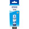 EPSON RICARICA INCHIOSTRO ORIGINALE 114 CIANO PIGMENTATO PER EPSON ECOTANK 70 ml - EPSON - C13T07B240