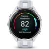 GARMIN Forerunner 965 bianco grigio Smartwatch GPS cinturino in silicone art 010-02809-11