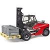Bruder Muletto Linde HT160S con pallet e 3 Contenitori 02513