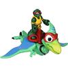 GIOCHI PREZIOSI TUH03111 TURTLES HALF SHELL DINO CON PERSONAGGIO