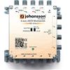 Johansson Multiswitch DCSS/SCR 4 ingressi Sat +Terrestre, 4 uscite sat + terrestre passanti, 4 uscite mix DCSS/SCR/LEGACY + terrestre - 9754