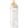 CHICCO (ARTSANA SpA) CHICCO BIBERON ORIGINAL 330ML TOUCH REGULAR GIRL CON TETTARELLA IN CAUCCIU'