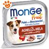 Monge Dog Fruit Adult Agnello e Mela - Vaschetta Da 100 Gr