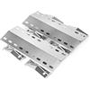 GFTIME 39,5 x 15 cm Coperchio bruciatore universale in acciaio inox per Landmann Triton 2 e 3, Landmann Minton, Landmann AVALON PTS 4, Grandhall Maxim GT4, Mr. Gardener Jackson, 4 pz.