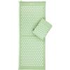 BODHI Set per agopressione Vital XL: tappetino per agopressione (130 x 50 cm) e cuscino per agopressione | con custodia