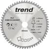 Trend Wood Cordless ATBR Lama per troncatrice, diametro 250mm, foro 30mm, 60 denti, taglio 2.2mm, angolo +7°, metallo duro (TCT), finitura fine, CSB/CC25060T
