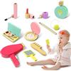 Symiu Set di trucco per bambini per ragazze Giocattoli per ragazze di 3 anni Ragazzi Giocattoli in legno Giocattoli Principessa Finta Set di trucco Giocattoli Ragazze Principessa Trucco Regalo di