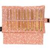 Seeknit KA58860-03 - Set di ferri circolari in bambù, colore: Rosa