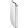 V-TAC POWER BANK 10000MAH RICARICA RAPIDA BIANCO VT-10000 -LED7832