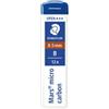 STAEDTLER Astuccio 12 Mine Mars Micro - mina 0,5mm - gradazione B - Staedtler - conf. 12 astucci (unità vendita 1 pz.)
