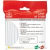 RO-MA Colla termofusibile M7-100 - diametro 7 mm - lunghezza 10 cm - 200 gr - trasparente - Romeo Maestri (unità vendita 1 pz.)