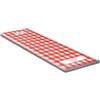 FATO Tovaglia Tissue - linea Snack - 100 x 100 cm - rosso-bianco - Fato - conf. 50 pezzi (unità vendita 1 pz.)