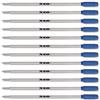 NEO+ Ricariche per penna a sfera, 8513, compatibili con penne cross 12 x BLUE INK CR 12 inchiostri blu.