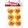 Wilson Confezione 6 palle tennis wilson starter tour foam