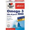 Doppelherz Omega 3 Olio di Pesce 1000mg - 80 Capsule - alto Dosaggio di Acidi grassi Omega3-180mg EPA & 120mg DHA - un' alimentazione sana per il nostro cuore - di Doppelherz