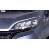 RDX Racedesign Palpebre fari compatibile con Citroën Jumper & Fiat Ducato & Opel Movano & Peugeot Boxer (ABS)