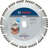 Bosch 1x Disco diamantato PRO Multi Material, foro 22,23 mm | per Calcestruzzo, Calcestruzzo armato, Ø 230 mm, Professional Accessorio Smerigliatrice angolare grande