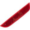 Twowinds - Riflettente Sicurezza Paraurti 265659650R Compatibile con Renault Clio 4 (2012-2019) - Paraurti Posteriore Sinistro (lato conducente) - Spia Riflettore Rosso - Striscia