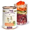 Terra Canis Pollo, zucchina & papaia - Alimento umido Light, 400g I Alimento premium per cani con ingredienti di autentica qualità human-grade al 100% I ipocalorico & gluten-free