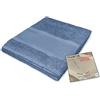 Tex family Set Asciugamani Bagno Tosca © in Spugna di Cotone 100% da Ricamare Punto Croce 1+1 Viso e Ospite - Avio
