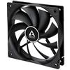 ARCTIC F12 PWM PST - 120 mm PWM PST Ventola PC, Basso Rumore, Custodia Standard, PWM Sharing Technology PST, Ventilazione 230-1350 RPM, 0,3 Sone - Nero
