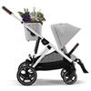 Cybex Gold - Passeggino Gemellare Gazelle S - Silver - Lava Grey