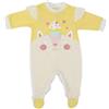 Fs - Baby TUTINA NEONATO NASCITA MANICA LUNGA - GATTINO