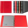 Prophila Collection Prophila Kobra ringbinder for Coins, banknotes, Postcards, First Day Sheets, Red